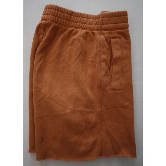 Aerie 0671-7915-287 Women's Sz XS Hazel Brown High Rise Fleece Dad Shorts - Picture 6 of 7